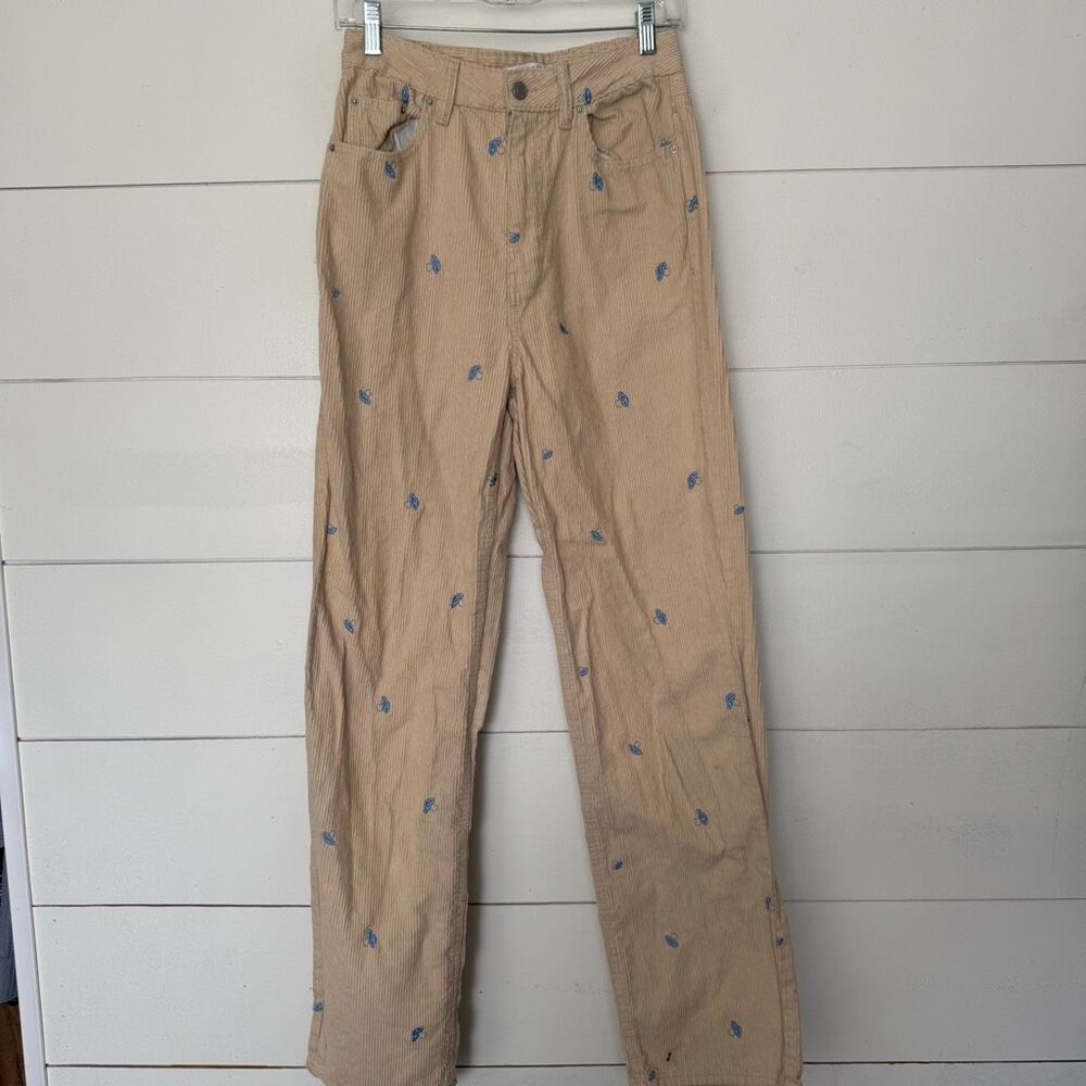 Pacsun Women’s 27 Brown Corduroy Mushroom 90s Boyfriend Pants Jeans
